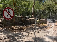 Капитальный ремонт сквера в Массандре