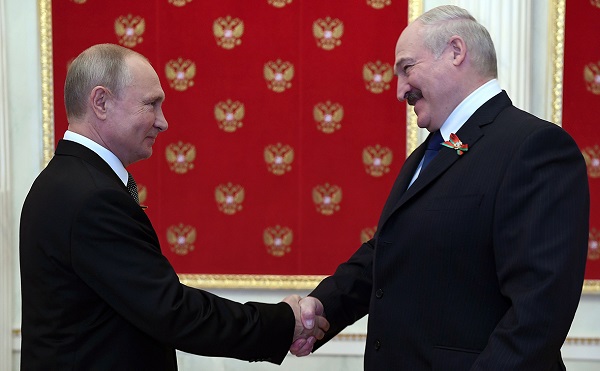 Путин и Лукашенко