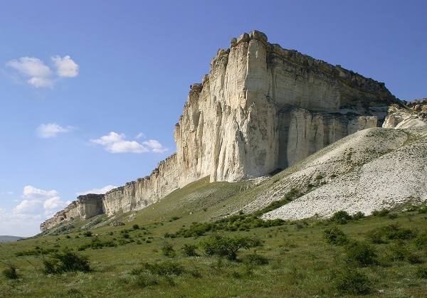 Белая скала в Крыму