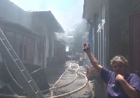 В результате пожара в жилом доме в Гурзуфе сгорели четыре квартиры