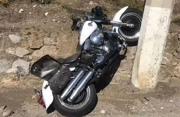 Под Ялтой в результате ДТП пострадал водитель Harley-Davidson 
