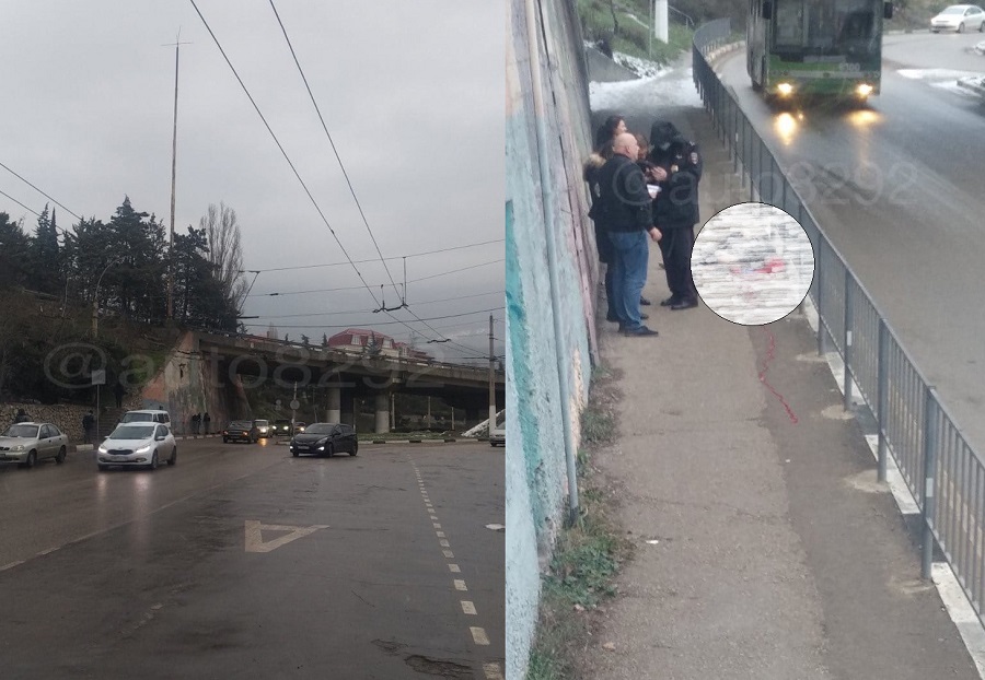 s mosta upal cheljvek