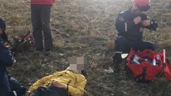 Под Феодосией в полете столкнулись два парапланериста и упали 