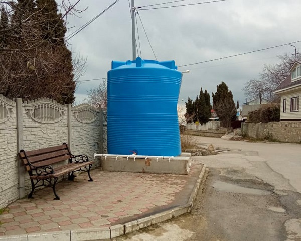 Емкость для воды в Оползневом