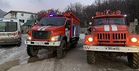 При пожаре в селе под Алуштой погиб один человек