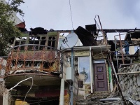 Произошёл пожар в жилом доме в Ялте по улице Большевистская