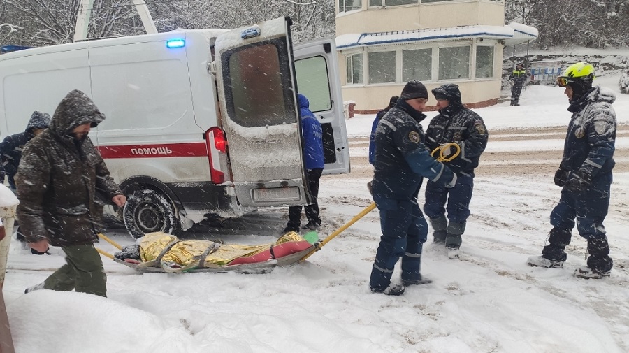 Зимние катания в Крыму на выходных закончились травмами для восьми человек