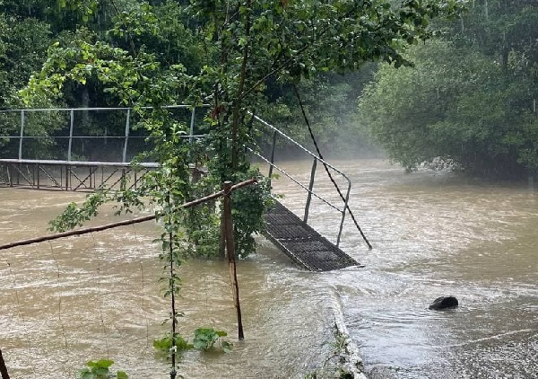 тихия смыла насосную станцию "Воды Крыма" в Белогорском районе