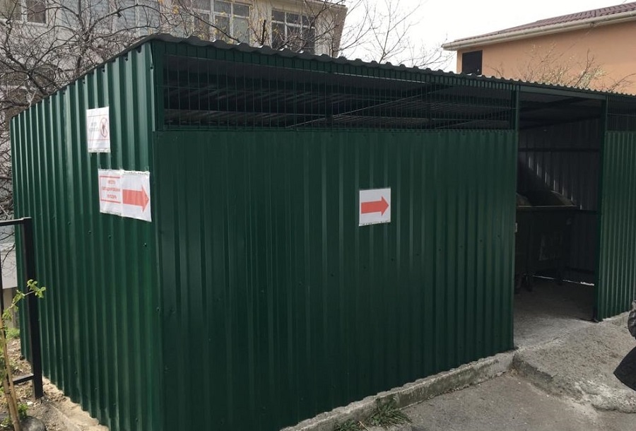 konteynernaya ploshadka v koreize
