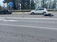 ДТП с участием мопеда и автомобиля произошло в Ялте