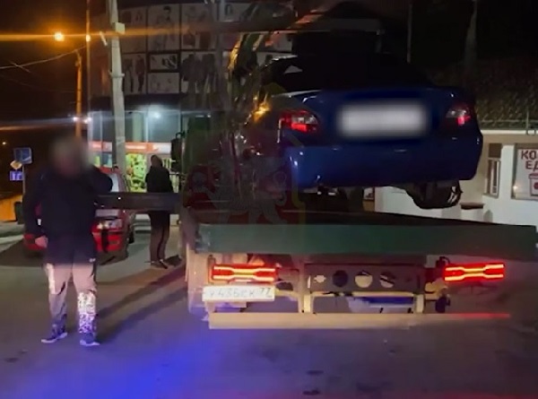 Пьяного водителя задержали сотрудники ДПС в Ялте