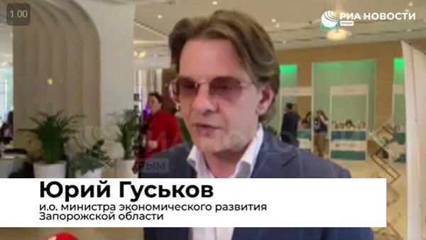 Крым подписал меморандум о взаимном сотрудничестве с Запорожской областью