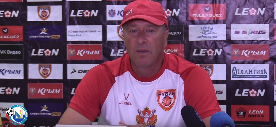 Алексей Грачёв о победе над ФК "Севастополь" и футбольном боге