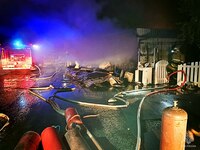 В поселке на ЮБК горело кафе